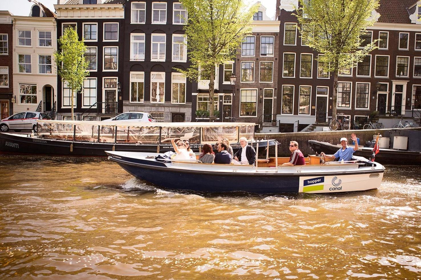 Prinsenboot Amsterdam Cameră foto